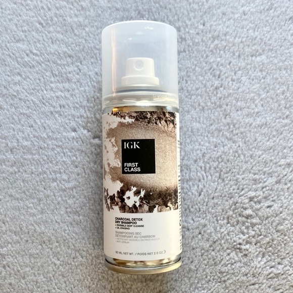 IGK Hair 525 New Igk First Class Charcoal Detox Dry Shampoo 2 Oz